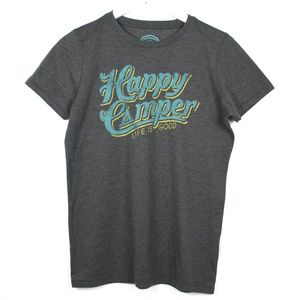 Life is Good Happy Camper Graphic Tee
